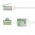 Goobay CAT8.1 slim U/FTP patchk�bel AWG32 0,25m feh�r LSZH TPE OFC