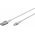 Goobay Supersoft Cable USB-A Lightning t�lt�- �s adatk�bel 0,5m 12W 2,4A MFi-min�s�tett