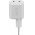 Goobay Multi Fast Charger 35W USB-C PD GaN du�l nano gyorst�lt� feh�r 2x USB-C