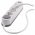 EMOS Hosszabb�t� 2m, 3 aljzat, kapcsol�s, 1db USB-A + 1db USB-C, feh�r