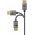 Goobay Plus Series DisplayPort 2.0/2.1 Slim k�bel 40Gbit/s 4K/60Hz 1m