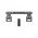 Goobay Basic ultrav�kony TV fali tart� FIXED L 32-75col (81-191cm) 9mm 75kg VESA 400x400mm