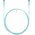 Goobay Silicone Cable USB-C szilikon k�bel 1,5m t�rkiz 60W 3A 2db/csomag