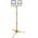 Goobay LED munkal�mpa dupla fej 2x50W 8500lm 6500K teleszk�pos �llv�ny