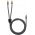 Goobay Plus Series RCA Y-k�bel 2m RCA-dug� (Woofer, Center) - 2x RCA-dug� (Woofer)