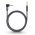 Goobay Plus Series AUX 3,5mm 3-t�s sztere� 90� jack-jack k�bel 1m
