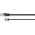 Goobay ultrarugalmas CAT8.1 slim U/FTP patchk�bel 3m fekete AWG32 OFC LSZH TPE