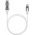 Goobay Ethernet-k�bel USB-A 3.0 RJ45 Slim CAT6 7,5m