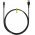 Goobay Supersoft Cable USB-C-USB-A textilk�bel f�m csatlakoz�kkal 0,5m 15W 3A fekete