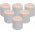 Goobay 6db/csomag LED team�cses t�vir�ny�t�val belt�ri IP20 melegfeh�r 2700K USB t�lt�s Li-Ion