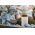 Goobay LED s�rgyertya id�z�t�vel melegfeh�r 2400K elemmel m�k�d� 2x C/LR14 IP44 - Ki�rus�t�s