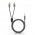 Goobay Plus Series AUX audio adapterk�bel 3,5mm jack sztere� - 2x RCA (cinch) (bal/jobb) 5m