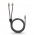 Goobay Plus Series RCA Y-k�bel 5m 1x RCA dug� (woofer/center) -> 2x RCA dug� (woofer)