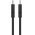 Goobay Dual USB aut�s gyorst�lt� USB-C 27W 1m k�bel fekete