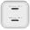 Goobay Multi Fast Charger 35W USB-C PD GaN du�l nano gyorst�lt� feh�r 2x USB-C