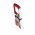 Nagy�t� LED vil�g�t�ssal 3x nagy�t�s piros 2db l�tium elem CR1130 csomag