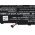 Helyettest Akkumultor Lenovo tpus SB10K97624