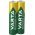 Varta AAA (mikro elem) HR03 NiMH �jrat�lthet� Akkumul�tormul�tor 2db/csomag