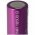 Efest Purple IMR18500 Akkumul�tor lila 3.7V, 1000mAh, �rintkez� fejjel, v�delmi elektronika n�lk�l