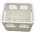 Elemtart� l�da, rekesz 1-12db mignon LR6,AA,ceruza elem, Akkumul�tor t�rol�s�hoz feh�r, egyedi felirattal