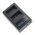 Helyettest dupla USB akkumultor tlt  kijelzvel Panasonic DMW-BLC12