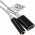 Audio- s Headsetadapter pl. Huawei P40 P40 Pro Xiaomi Mi 10 Mi 10 Pro USB-C