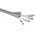 Goobay sz�rke k�belh�vely 20mm-40mm 1,8m t�p�z�ras