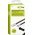 Goobay Micro USB t�lt�- �s szinkroniz�l� k�bel 1m fekete-barna b�r bevonat ez�st csatlakoz�