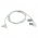 OTB T�lt� �s adatk�bel Micro USB sz�vetborit�ssal, 90 fokos fejjel, 1m feh�r