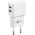 Goobay 12W USB-C dupla t�lt�k�szlet 2x USB-A csatlakoz� USB-C k�bel 1m feh�r