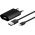 Goobay 5W h�l�zati adapter Apple Lightning-k�bellel 1m fekete