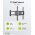 Goobay FULLMOTION TV fali konzol M 32-55col (81-140cm) max.35kg VESA400x400