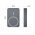 EMOS Powerbank k�ls� Akkumul�tor WI 1046, 10000mAh, 20W, Wireless t�lt�s, MagSafe compatibilis, sz�rke