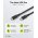 Goobay USB-C k�bel USB4 0,5m fekete 100W 5A 20Gbit/s Power Delivery - A k�szlet erej�ig
