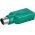 Goobay USB-A PS2 adapter 0,5W 0,1A USB-A aljzat Mini-DIN-6 csatlakoz�
