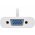 Goobay USB-C VGA adapter 0,2m feh�r USB 3.1 Full HD 1080p 60 Hz