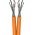Goobay CAT 7A duplex h�l�zati k�bel SFTP LSZH 100m narancss�rga