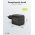 Goobay USB-C PD GaN 20W dupla gyorst�lt� 1x USB-C 1x USB-A fekete