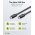 Goobay USB-C k�bel USB4 verzi� 2.0 1,2m 240W 5A 80Gbit/s 16K 60Hz Power Delivery