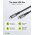 Goobay USB-C k�bel USB4 1m fekete ez�st 240 W 5 A 40 Gbit/s Power Delivery textilbor�t�s