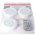 Heitech 3db/csomag LED al�vil�g�t�s t�vir�ny�t�val, 3x AAA �s 1x CR2025 elem