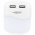 Ansmann LED �jszakai l�mpa NL15AC konnektorba be�p�tett alkony�rz�kel� 2x USB csatlakoz�