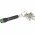 GP CK12 zsebl�mpa 20lumen 1x AAA 1,5V elemmel egy�tt fekete