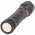 Arcas 3 az 1-ben LED zsebl�mpa fekete alu h�z kih�zhat� COB feh�r+piros f�ny extra er�s m�gnes