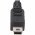 USB 2.0 adat- �s t�lt�k�bel USB A mini USB 100cm fekete
