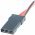 Graupner JR lapos vev� Akkumul�tor csatlakoz�k�bel 20cm 2x0,25mm2