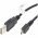 USB 2.0 Hi-Speed k�bel A csatlakoz� Mini 8 t�s 1,8m fekete tablet