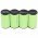 Helyettes�t� Akkumul�tor Gardena ACCU75 ACCU 75 kerti g�p 4,8V 2000-2100mAh Faston 2,8/4,8mm NiMH