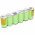 Helyettes�t� Akkumul�tor kerti g�p Gardena ACCU90 7,2V 1700-2100mAh Faston 2,8/4,8mm NiMH
