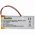 Helyettes�t� Akkumul�tor Cardo Rider Q1 Scala Rider Q1 Q3 WW452050PL 3,7V 320-400mAh Li-Polymer pda �s mp3